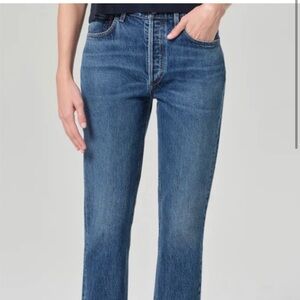 Ag Adriano Goldschmied Dark Blue Denim Jeans